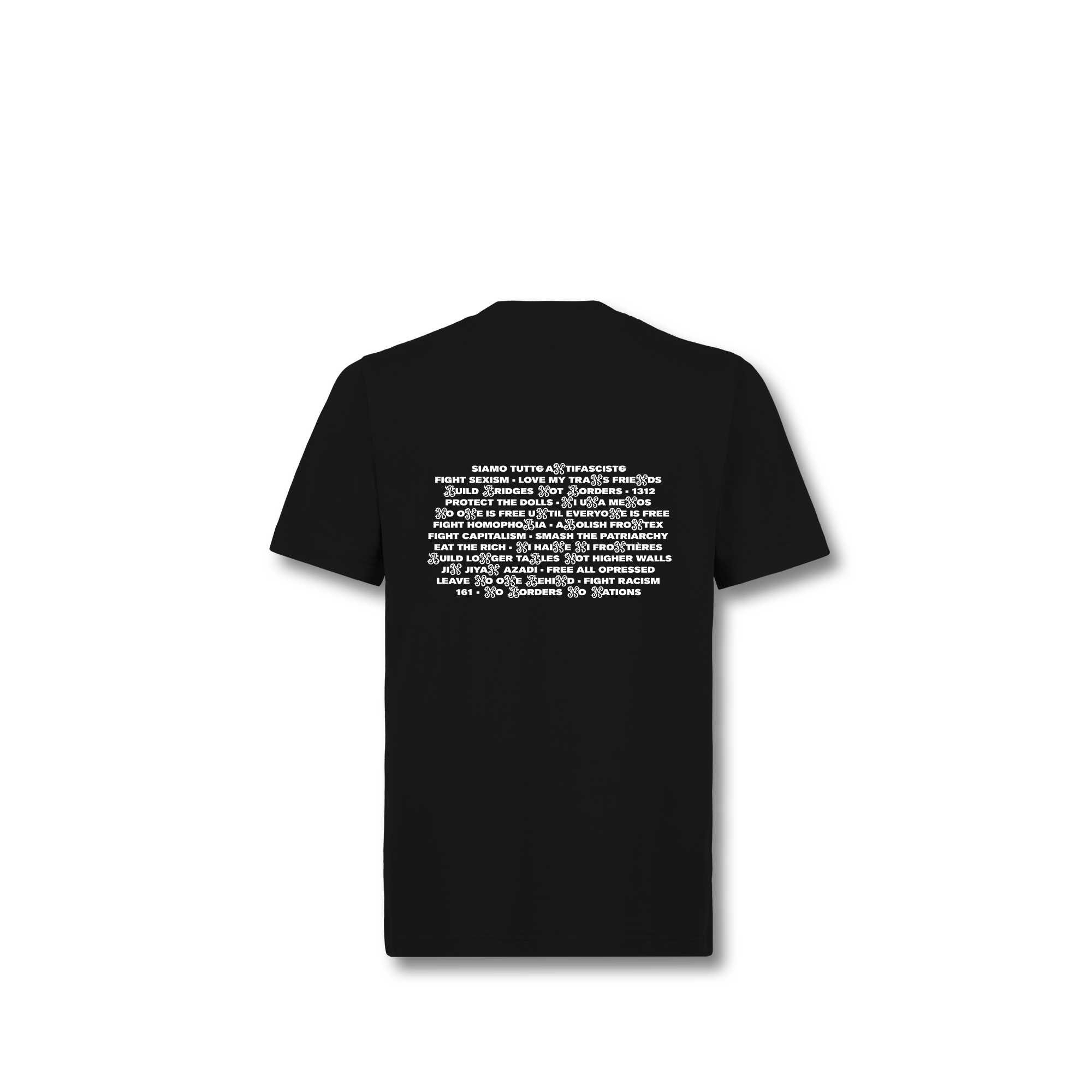 No Borders No Nations Regular Shirt - Image 2