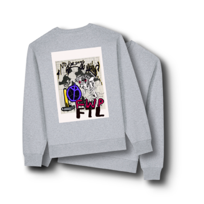 No Borders No Nations Friends Drop 3 Pullover - Image 2