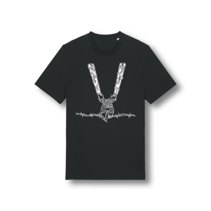 No Borders No Nations Friends Drop 1 T-Shirt - Image 4