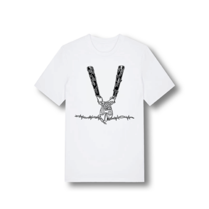 No Borders No Nations Friends Drop 1 T-Shirt - Image 2